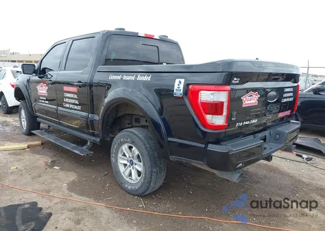 2021 Ford F-150 Lariat z USA, uszkodzony, nr VIN 1FTFW1E51MKF07972